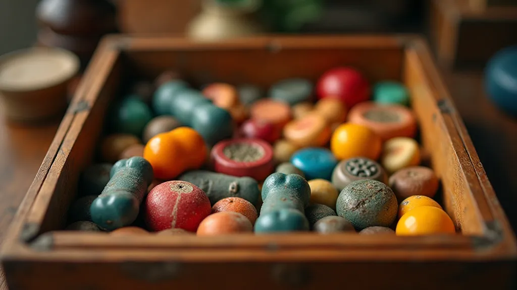 Collection of vintage pencil erasers