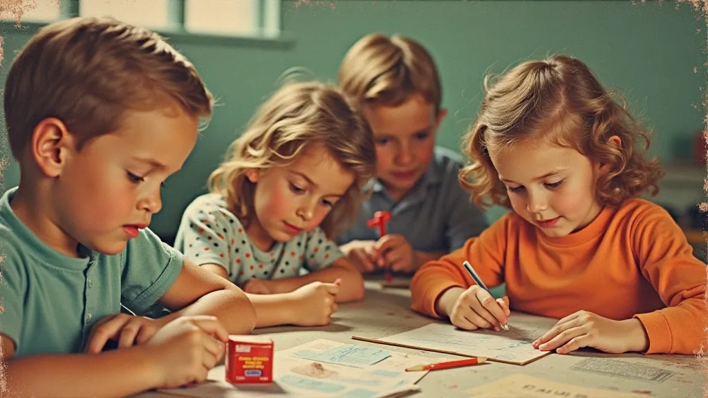 Vintage eraser advertisement