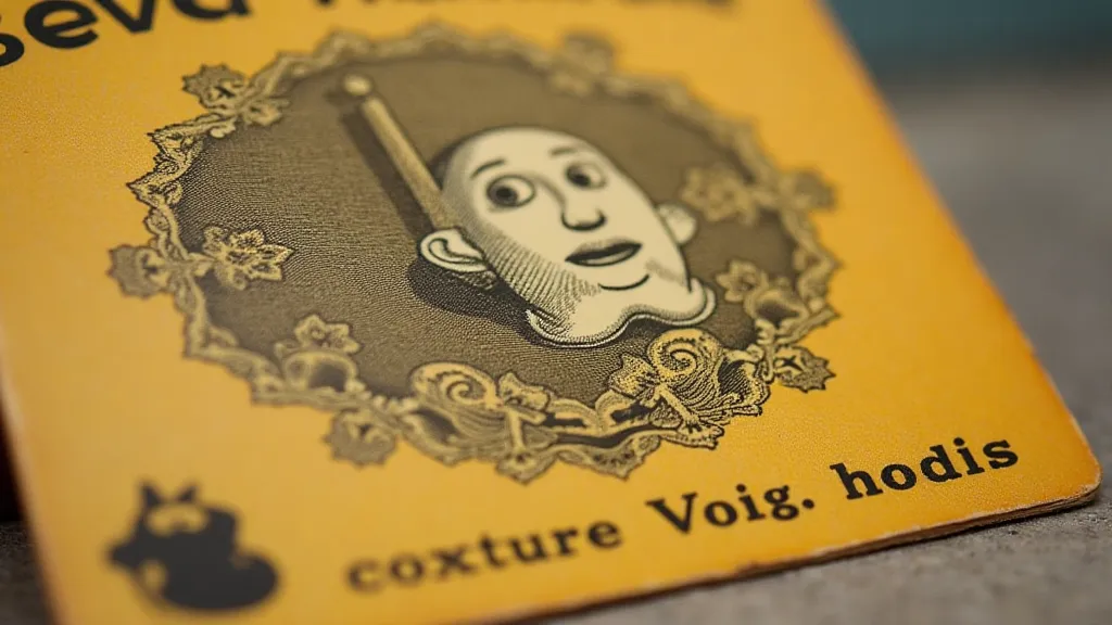 Vintage eraser display card