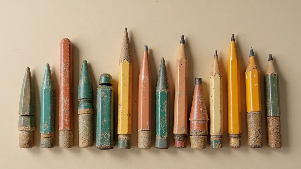 Collection of vintage erasers