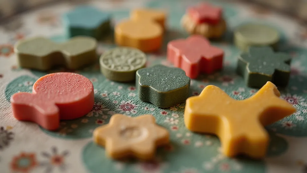 Vintage figural erasers